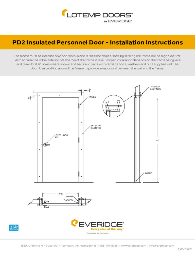 LOTEMP - PD2 INSTRUCTION MANUAL