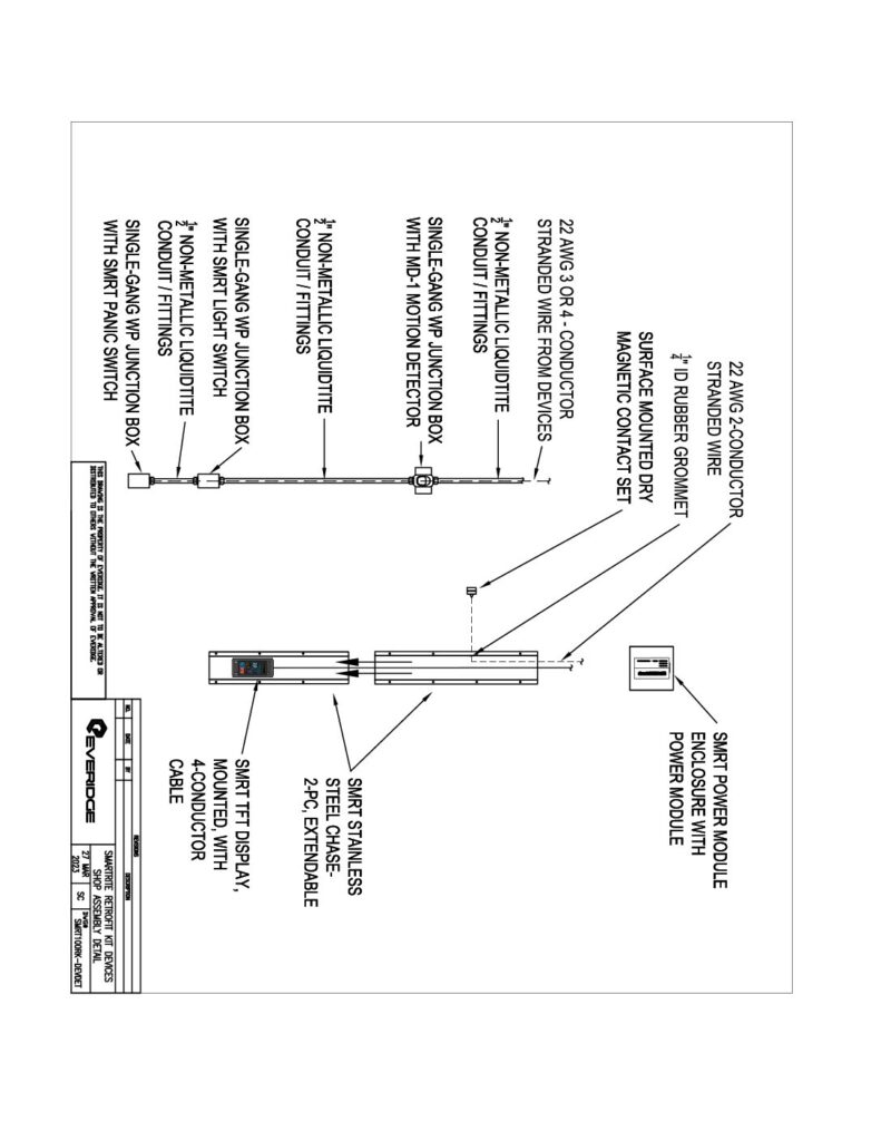 SMRT100RK-DEVDET – RETROFIT CHASE - AFTERMARKET / RETROFIT SMARTRITE MONITOR SYSTEM